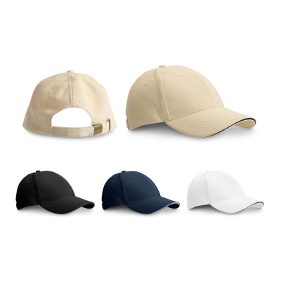 CHRISTOPHE. 100 cotton sandwich cap (260 g/m²)